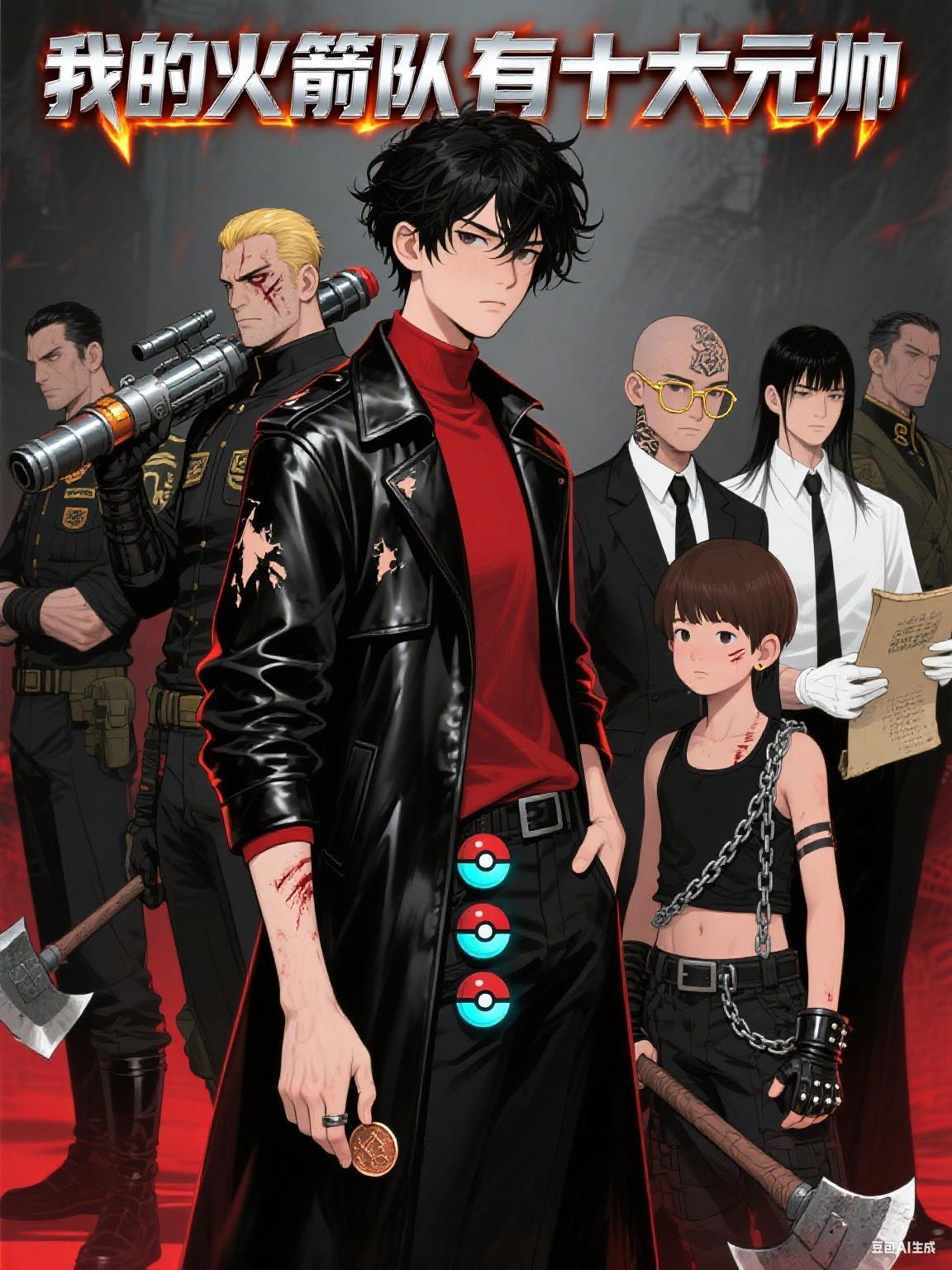 我的火箭队有十大元帅英语